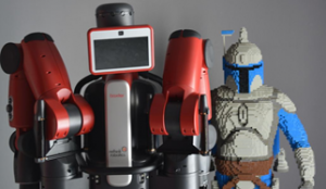 Baxter und Boba Fett auf der RoboBusiness Europe 2014