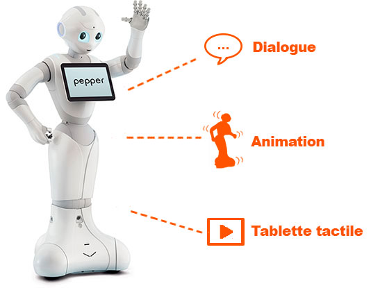 Roboter Pepper Mensch Maschine Interaktion Generation Robots