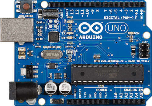 Arduino Uno Rev 3 board