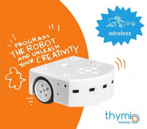 Wireless Thymio Roboter