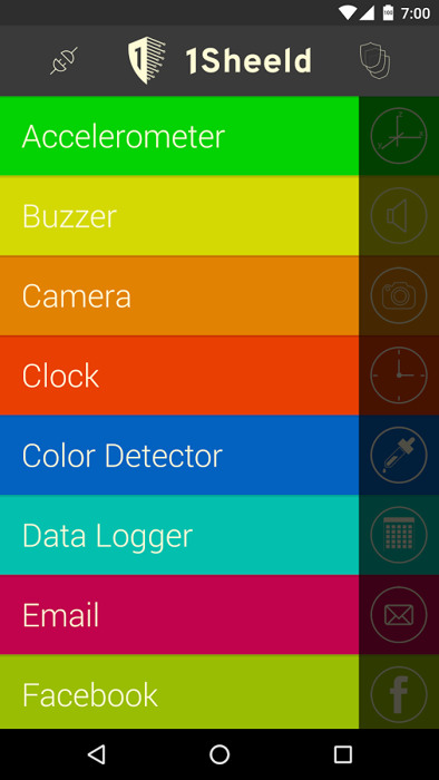 onesheeld-different-functionalities