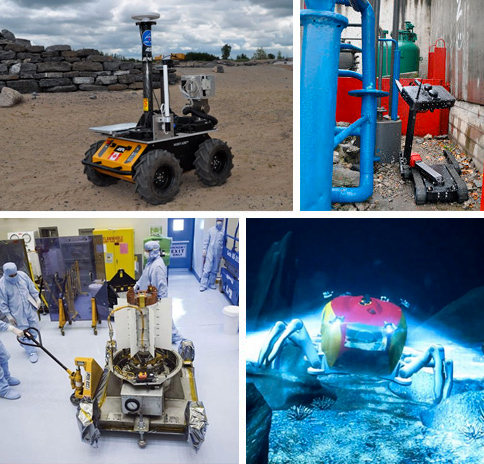 Robots operating in extreme environments