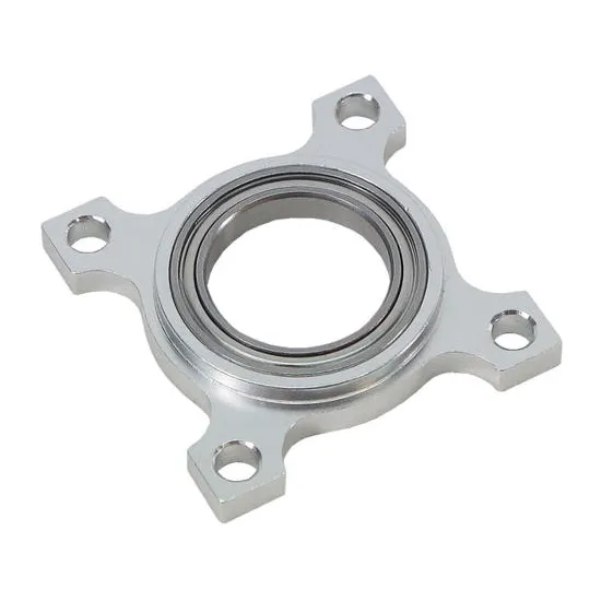 5/8" Flachlager mit vier Durchgangsgewinden 5/8" Flachlager mit vier Durchgangsgewinden