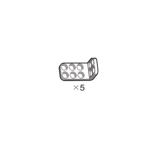 OLLO Dual Bracket-L white 5pcs OLLO Dual Bracket-L white 5pcs