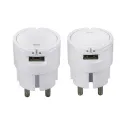 USB-Ladegerät Adapter mit 2 5V, 2A Anschlüsse USB-Ladegerät Adapter mit 2 5V, 2A Anschlüsse