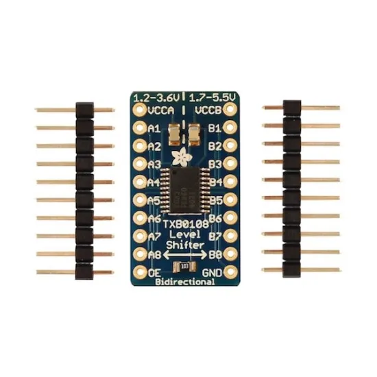 Convertisseur de niveaux logiques bidirectionnel 5V / 3.3V 8 bits Convertisseur de niveaux logiques bidirectionnel 5V / 3.3V 8 bits