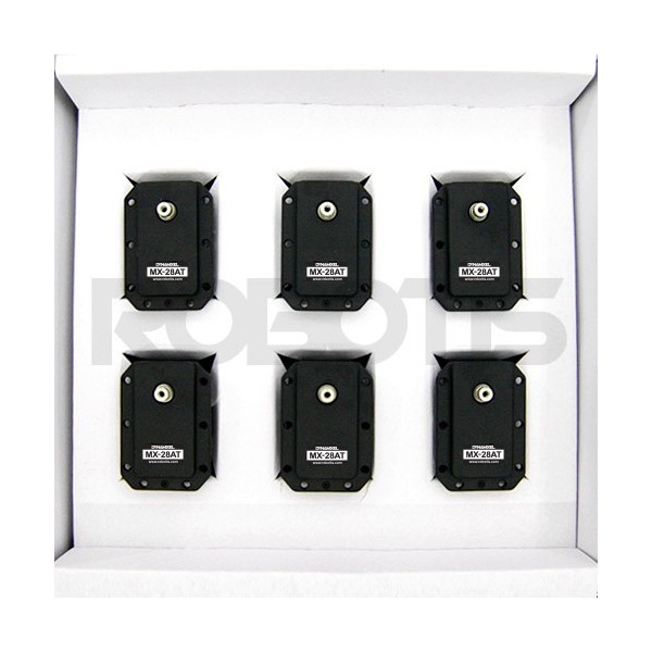 Pack de 6 servos Dynamixel MX-28AT