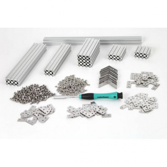 MakerBeam Starter Kit (anodised aluminium) MakerBeam Starter Kit (anodised aluminium)
