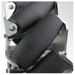 Roue Aluminium Mecanum 254mm (droite)
