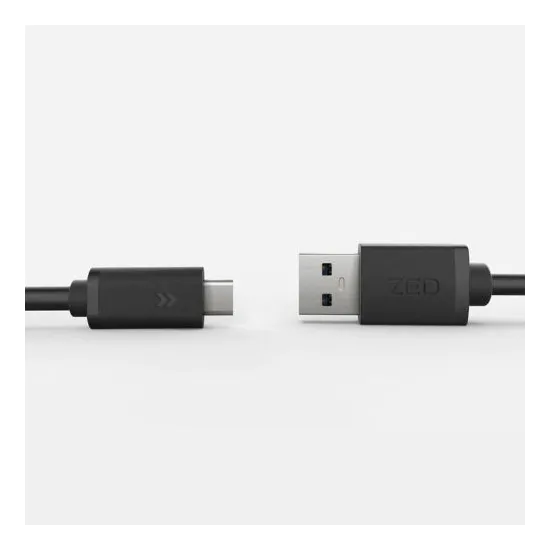 CELLONIC Cavo USB del tipo Micro-USB langer Stecker compatibile con CAT S60, S42, S41, S40, S31, S30, B30, B26, B25 1A cavetto per telefono smartphone 1m in PVC nero per cellulare