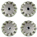 Industrieller 8-Zoll-Mecanum-Radsatz (150 kg Traglast)