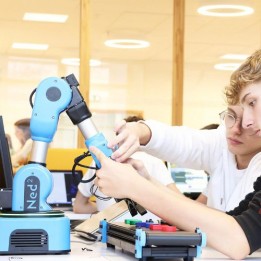 Braccio robotico a 6 assi NED2
