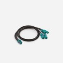Cavo GMSL2 Fakra da 1 a 4 M-F Cavo GMSL2 Fakra da 1 a 4 M-F