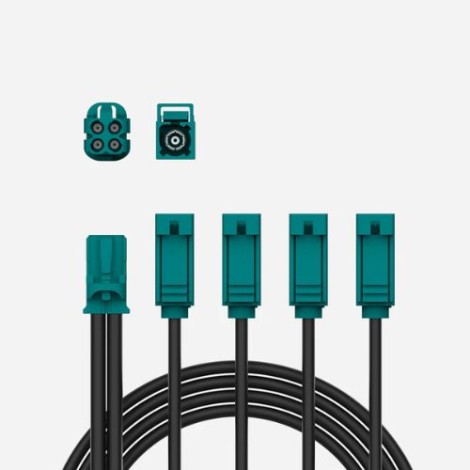 GMSL2 Fakra 1-zu-4 M-F Kabel