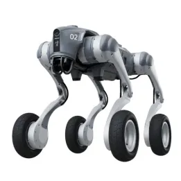 Robot quadrupede su ruote GO2-W