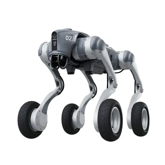 Rad-Quadruped-Roboter GO2-W