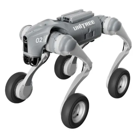 Robot quadrupede su ruote GO2-W