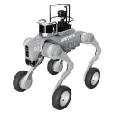 Robot quadrupede su ruote GO2-W