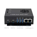 Mini PC Double Gigabit Ethernet Basé sur Raspberry Pi Compute Module 4