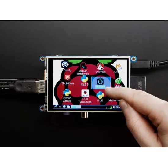 PiTFT – 480 x 320 3.5" TFT Display Module + Touchscreen for Raspberry Pi PiTFT – 480 x 320 3.5" TFT Display Module + Touchscreen for Raspberry Pi