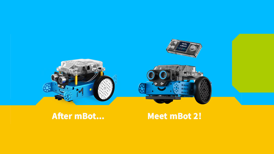 Différences entre le mBot et le mBot 2