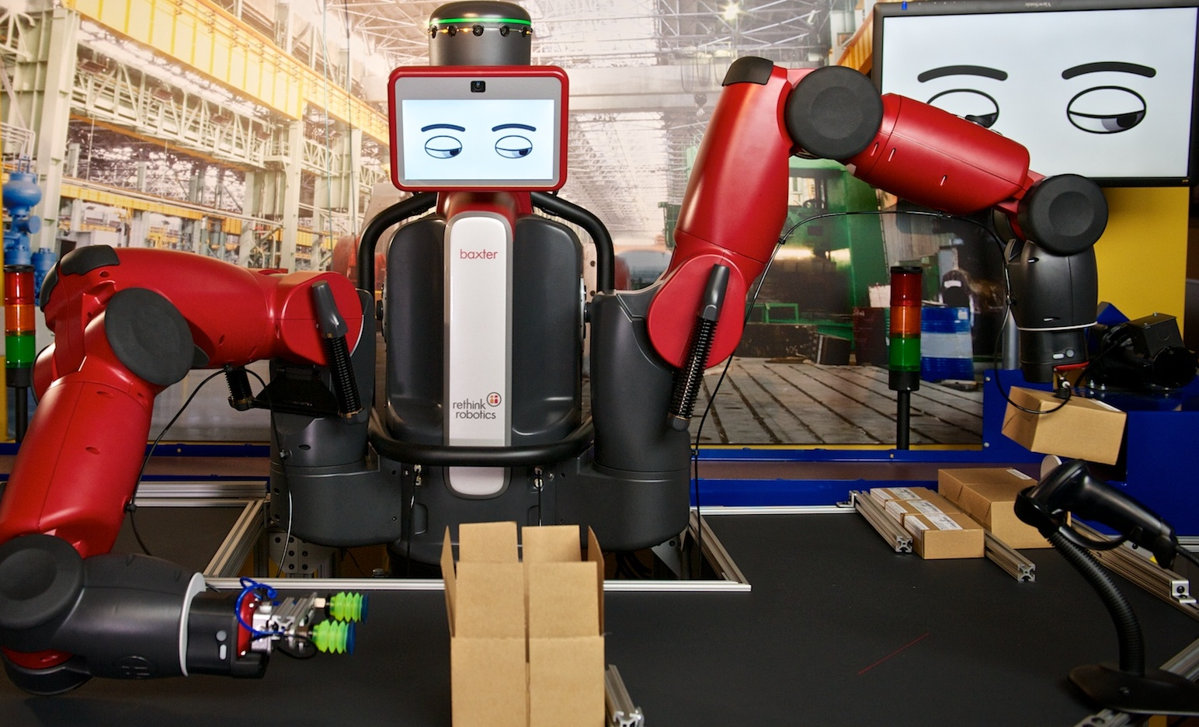 Robot collaboratif double bras Baxter