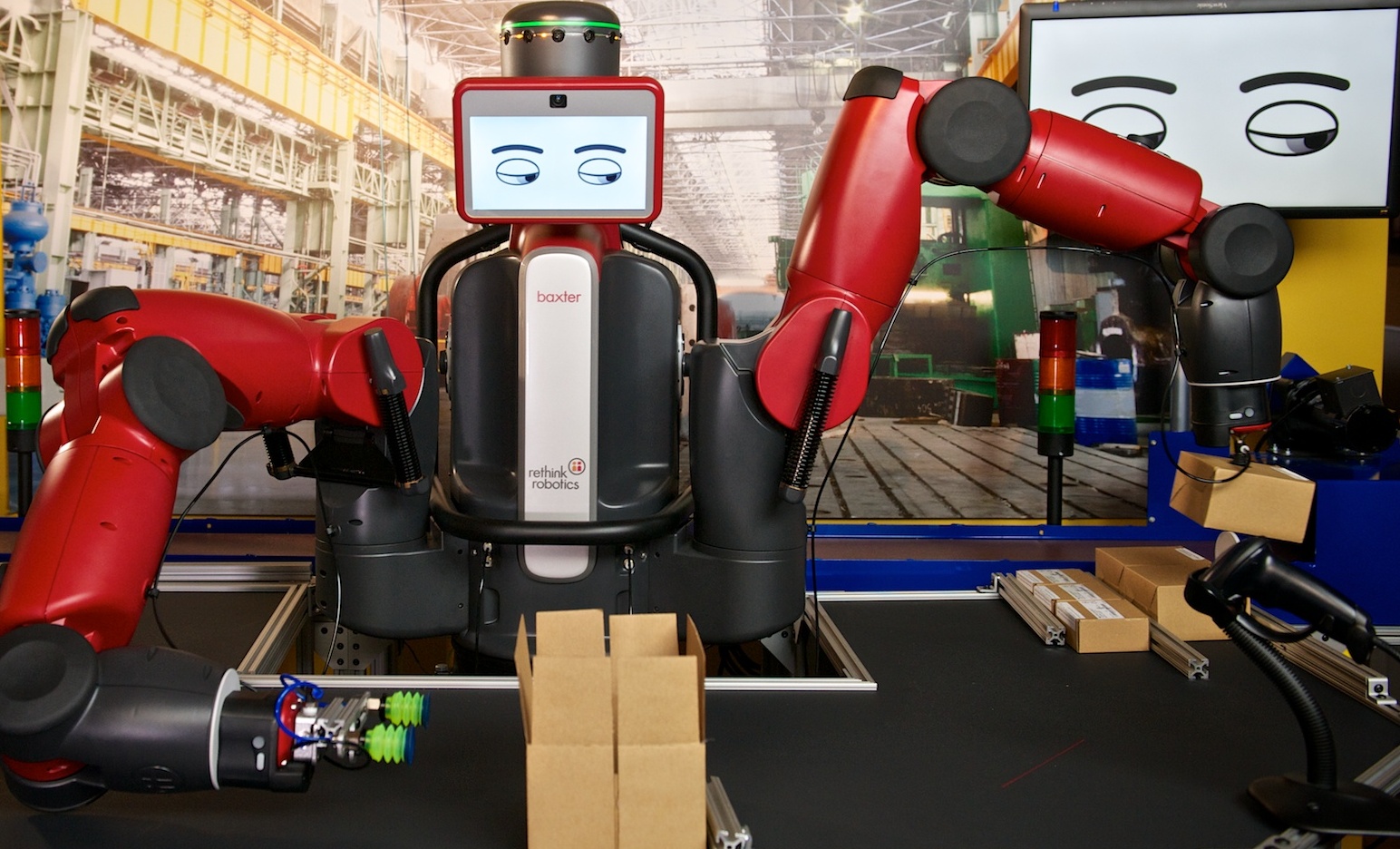 Robot Baxter de Rethink Robotics