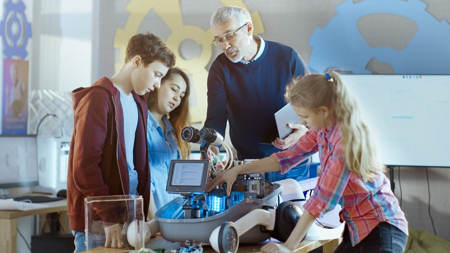 Grande étude sur la robotique à l'école