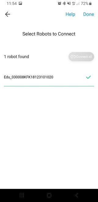 Connectez le robot Alpha Mini à internet