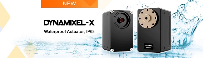 Dynamixel XW Series Waterproof Actuators 