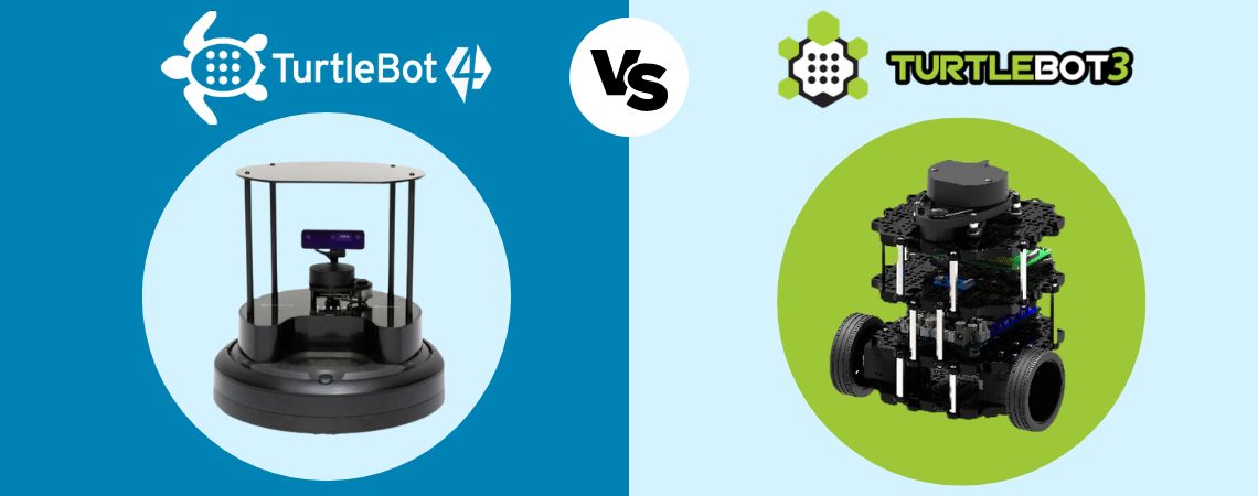 Comparatif TurtleBot 3 vs TurtleBot 4