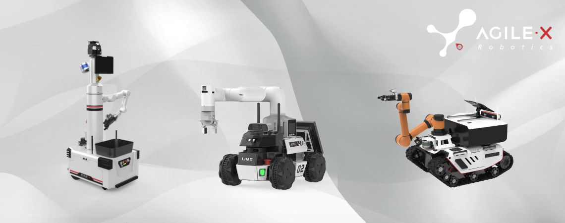3 neue AgileX-Roboter
