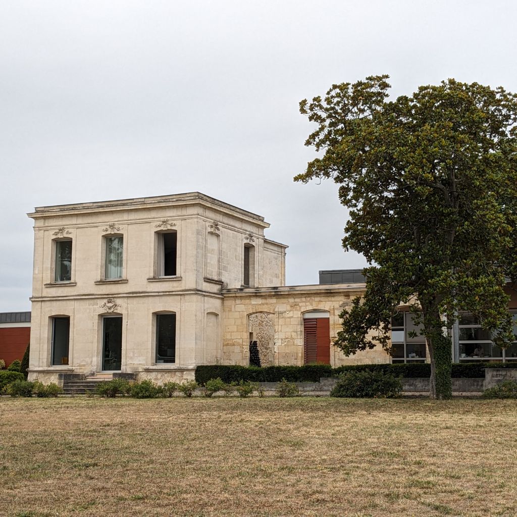 Chateau avec vignes