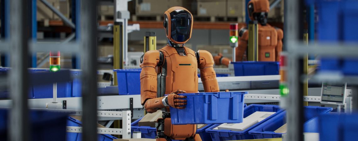 Robot humanoïde en usine