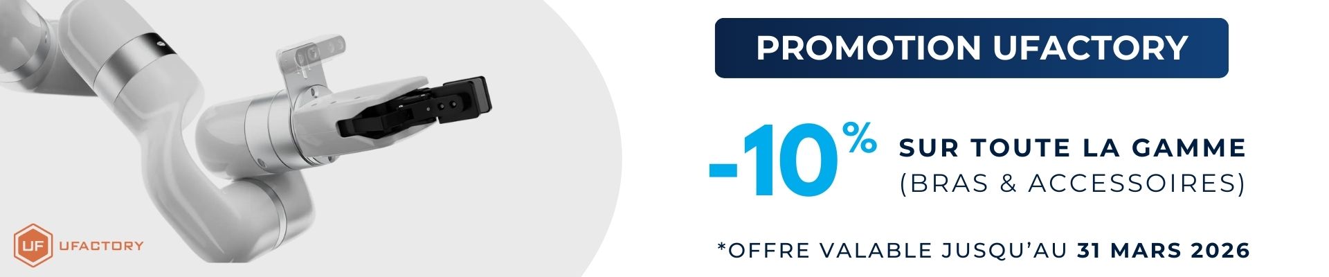 Bannière Promo UFactory