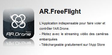 AR.Free Flight, application de jeux en réalité augmentée pour AR.Drone