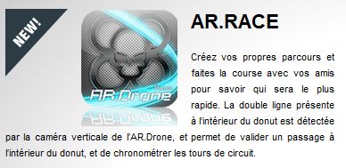 AR.Race, application de jeux en réalité augmentée pour AR.Drone