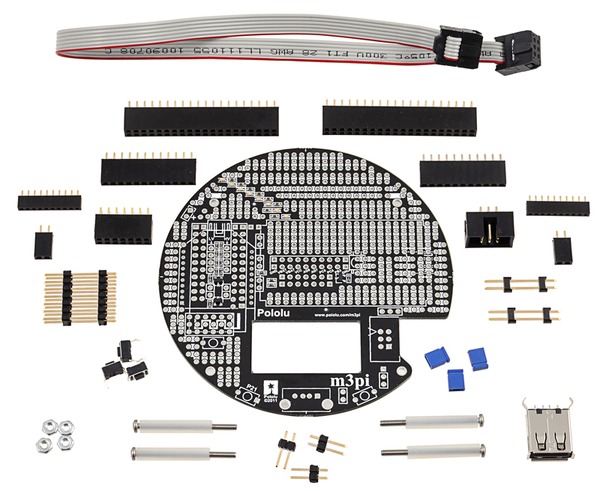 Erweiterungsset m3pi für mobile Roboter 3pi von Pololu