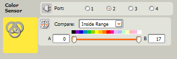 hitechnic color sensor