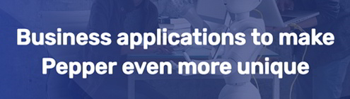 Pepper robot applications