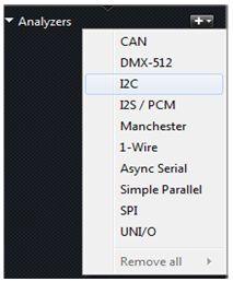 i2c protokoll und logicanalyser von saleae