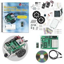 Mechanical components for boe-bot robot