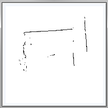 Raw data of the Hokuyo Laser Range Finder