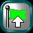 Bloc permettant de lever un drapeau dans le logiciel Scribbler Program Maker