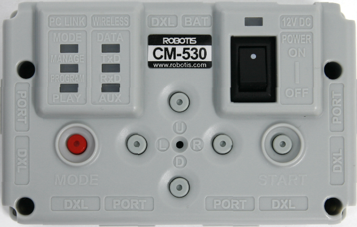 le controleur CM-530 de robotis pour servomoteur dynamixel