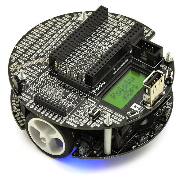 m3pi mobile robot obtained by mounting a m3pi expansion kit on a pololu 3pi mobile robot