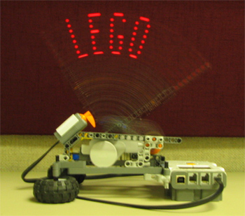 Exemple de mise en oeuvre de la Magic Wand pour Lego Mindstorms NXT