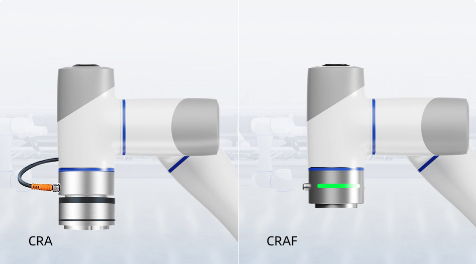 Bras robotique CRA vs CRAF