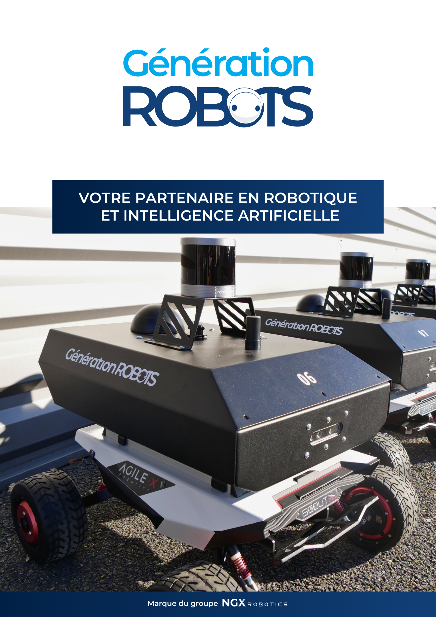 Catalogue produits Génération Robots