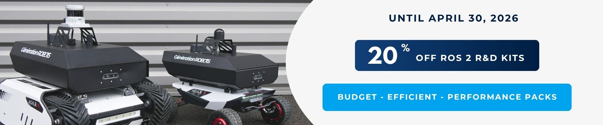 Bannière Promo Kit R&D ROS 2